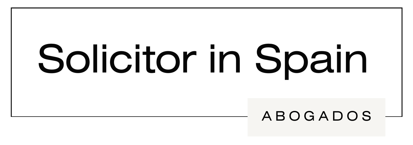 Solicitor in Spain
